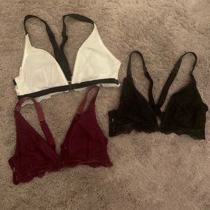 Bralette bundle of 3
